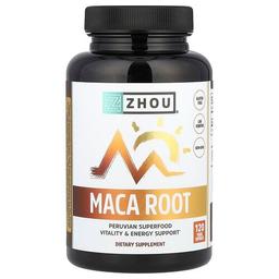 Zhou Nutrition Maca Root 120 Veggie Capsules 500 Mg Per Capsule