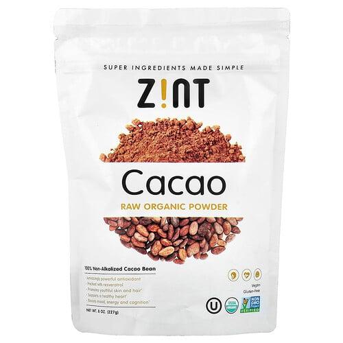 Zint Raw Organic Powder Cacao 8 Oz 227 G