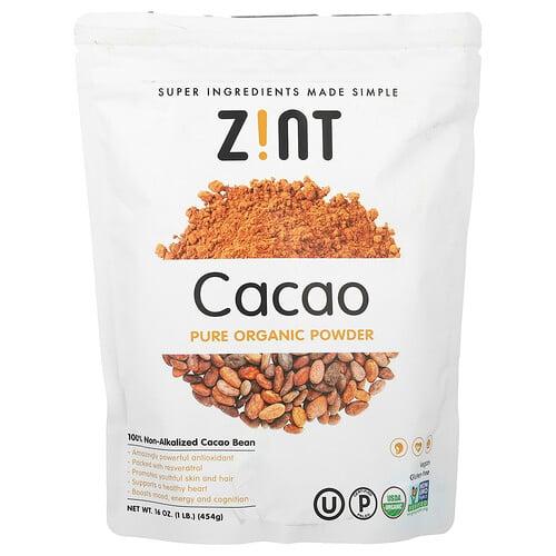 Zint Pure Organic Powder Cacao 16 Oz 454 G product image