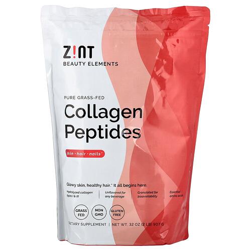 Zint Pure Grass Fed Collagen Peptides Unflavored 32 Oz 907 G product image
