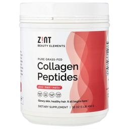 Zint Pure Grass Fed Collagen Peptides Unflavored 16 Oz 454 G