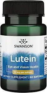Swanson Lutein 10 mg 60 Softgels product image