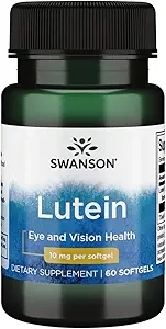 Swanson Lutein 10 mg 60 Softgels product image
