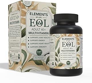 Multivitamin for Men & Women I Organic Mens & Womens Multivitamin with Iron, MethyFolate, Vitamin D3, B12, Magnesium, Zinc & More I Multi Vitamins and Supplements for Immune, Heart & Energy (120 Cap) product image