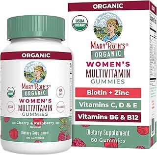 MaryRuth Organics Multivitamin for Women 14 | Women's Multivitamin Gummies for Immune Support| Skin Health | Sugar Free | Vegan | Non-GMO | 60 Count product image