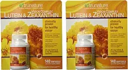 TruNature Vision Complex with Lutein and Zeaxanthin - Excellent Value 2-Pack (280 Softgels Total)