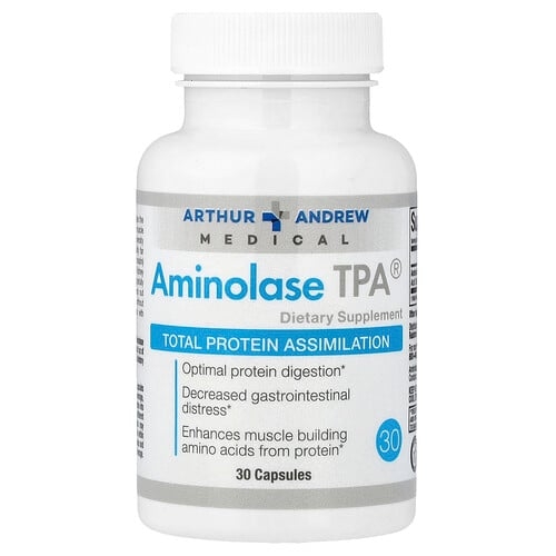 Arthur Andrew Medical Aminolase Tpa 30 Capsules 250 Mg Per Capsule product image