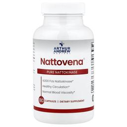 Arthur Andrew Medical Nattovena Pure Nattokinase 4 000 Fu 180 Capsules