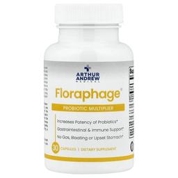 Arthur Andrew Medical Floraphage Probiotic Multiplier 30 Capsules 1 000 000 Pfus Per Capsule