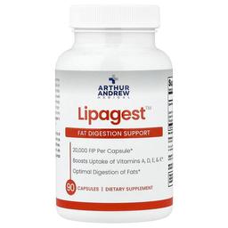 Arthur Andrew Medical Lipagest Fat Digestion Support 90 Capsules