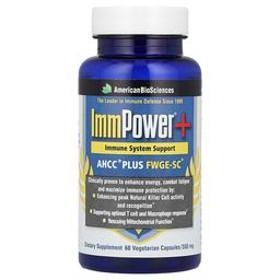 American Biosciences Immpower Ahcc Plus Fwge Sc 60 Vegetarian Capsules
