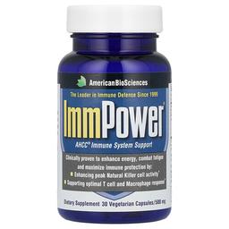 American Biosciences Immpower Ahcc 500 Mg 30 Vegetarian Capsules