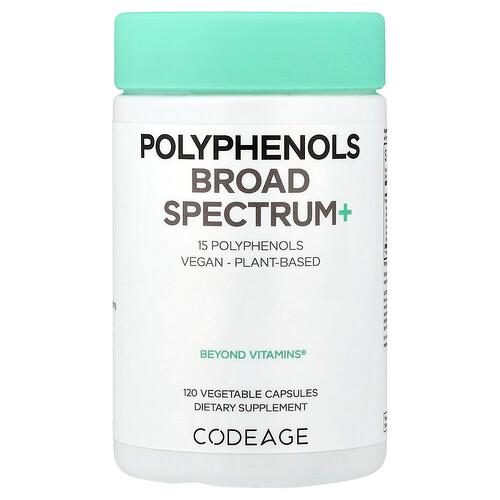 Codeage Polyphenols Broad Spectrum 120 Vegetable Capsules product image