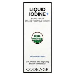 Codeage Liquid Iodine Unflavored 2 Fl Oz 59 2 Ml