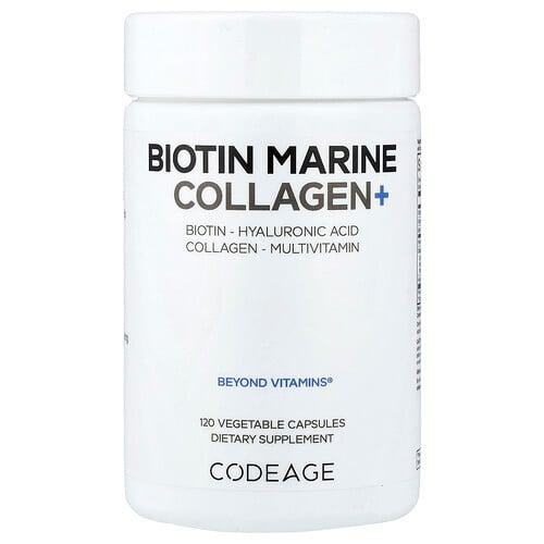 Codeage Biotin Marine Collagen 120 Vegetable Capsules product image