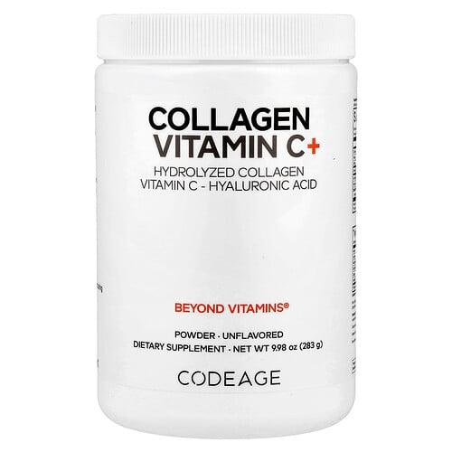 Codeage Collagen Vitamin C Powder Unflavored 9 98 Oz 283 G product image
