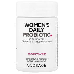Codeage Women S Daily Probiotic 30 Vegetable Capsules