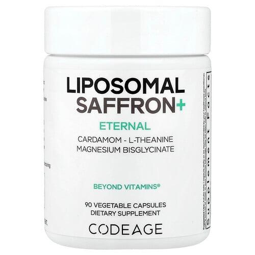 Codeage Eternal Liposomal Saffron 90 Vegetable Capsules product image