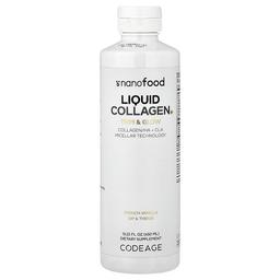 Codeage Nanofood Liquid Collagen French Vanilla 15 22 Fl Oz 450 Ml