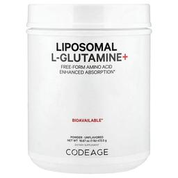 Codeage Liposomal L Glutamine Powder Unflavored 16 67 Oz 472 5 G