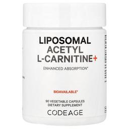 Codeage Liposomal Acetyl L Carnitine 90 Capsules 500 Mg Per Capsule
