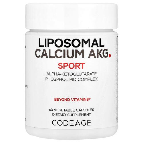 Codeage Liposomal Calcium Akg 700 Mg 60 Vegetable Capsules