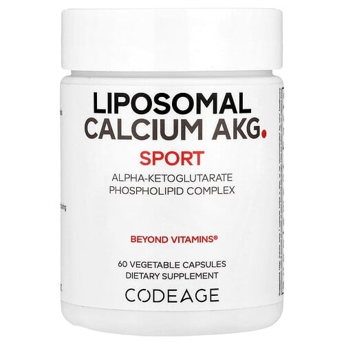 Codeage Liposomal Calcium Akg 700 Mg 60 Vegetable Capsules product image
