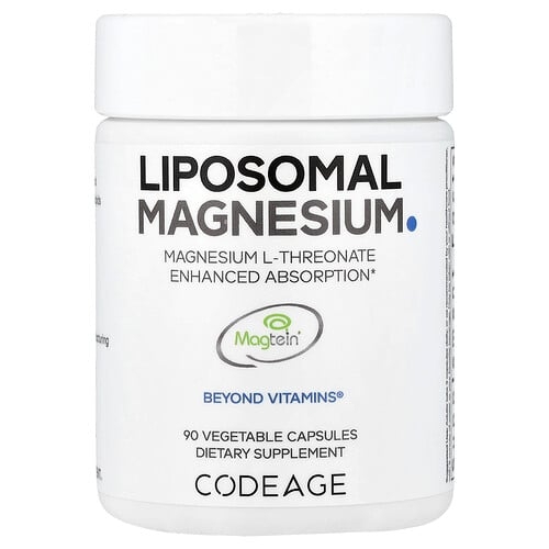 Codeage Liposomal Magnesium L Threonate 90 Vegetable Capsules product image