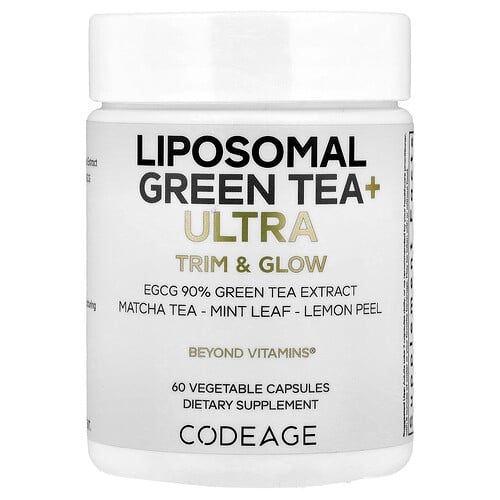 Codeage Liposomal Green Tea Ultra Trim Glow 60 Vegetable Capsules product image