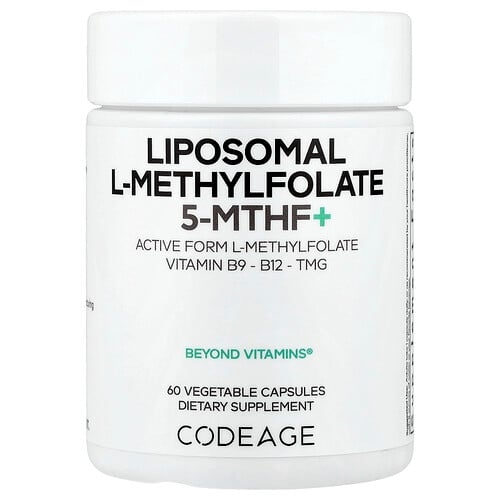 Codeage Liposomal L Methylfolate 5 Mthf 60 Vegetable Capsules product image