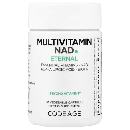 Codeage Multivitamin Nad External 30 Vegetable Capsules product image
