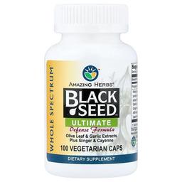 Amazing Herbs Black Seed Ultimate Defense Formula 100 Vegetarian Caps
