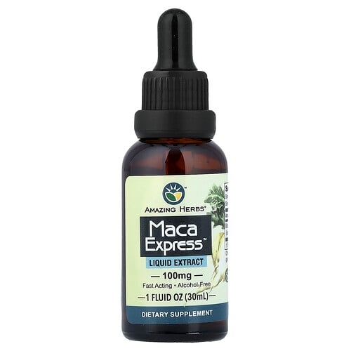 Amazing Herbs Maca Express Liquid Extract 1 Fl Oz 30 Ml product image