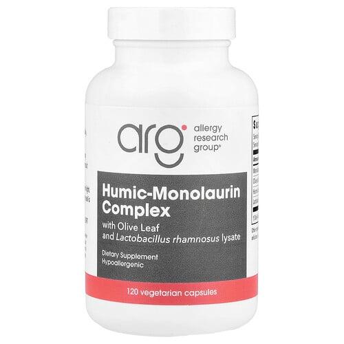 Allergy Research Group Humic Monolaurin Complex 120 Vegetarian Capsules product image