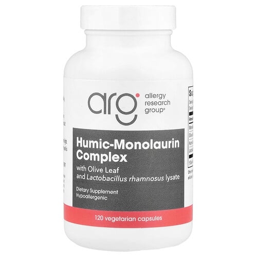 Allergy Research Group Humic Monolaurin Complex 120 Vegetarian Capsules product image