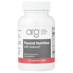 Allergy Research Group Thyroid Nutrition With Iodoral 60 Vegetarian Tablets
