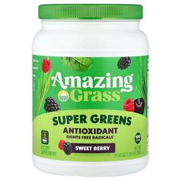 Amazing Grass Super Greens Antioxidant Sweet Berry 1 54 Lb 700 G