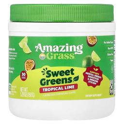 Amazing Grass Sweet Greens Tropical Lime 5 29 Oz 150 G