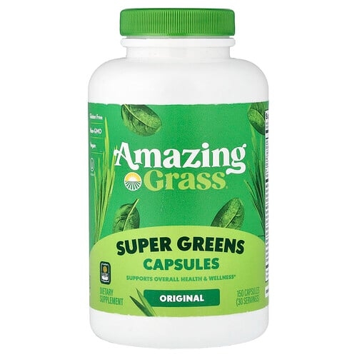 Amazing Grass Super Greens 150 Capsules product image