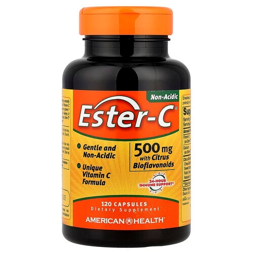 American Health Ester C With Citrus Bioflavonoids 120 Capsules product image