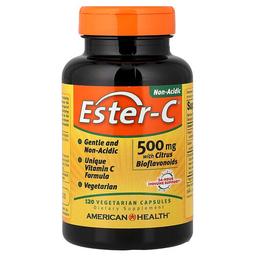 American Health Ester C With Citrus Bioflavonoids 500 Mg 120 Vegetarian Capsules