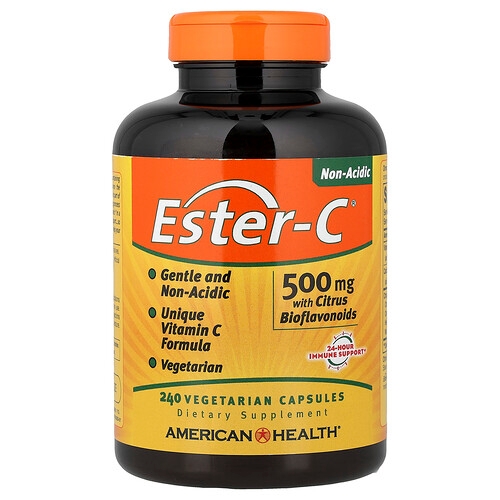 American Health Ester C With Citrus Bioflavonoids 240 Vegetarian Capsules product image