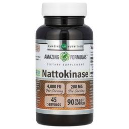 Amazing Nutrition Nattokinase 90 Veggie Capsules 100 Mg Per Capsule