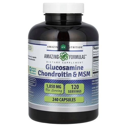 Amazing Nutrition Glucosamine Chondroitin Msm 240 Capsules
