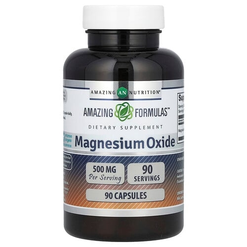 Amazing Nutrition Magnesium Oxide 500 Mg 90 Capsules product image