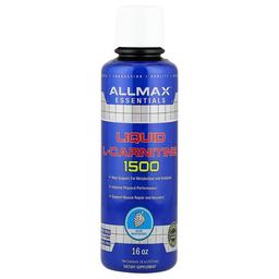 Allmax Liquid L Carnitine 1500 Blue Raspberry 16 Oz 473 Ml