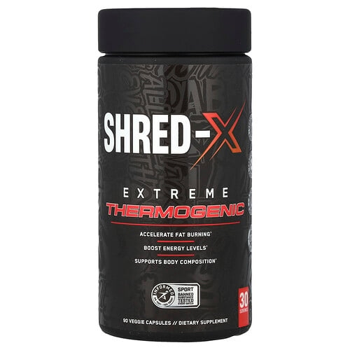 Abe Shred X Extreme Thermogenic 90 Veggie Capsules product image