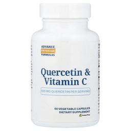 Advance Physician Formulas Quercetin Vitamin C 500 Mg 60 Vegetable Capsules