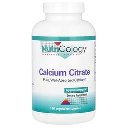 Nutricology Calcium Citrate 150 Mg 180 Vegetarian Capsules