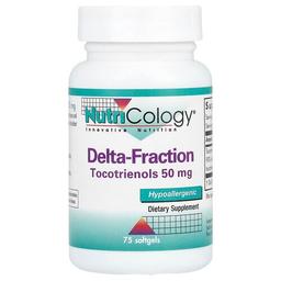 Nutricology Delta Fraction Tocotrienols 75 Softgels 50 Mg Per Softgel
